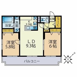 アトラス手稲の物件間取画像